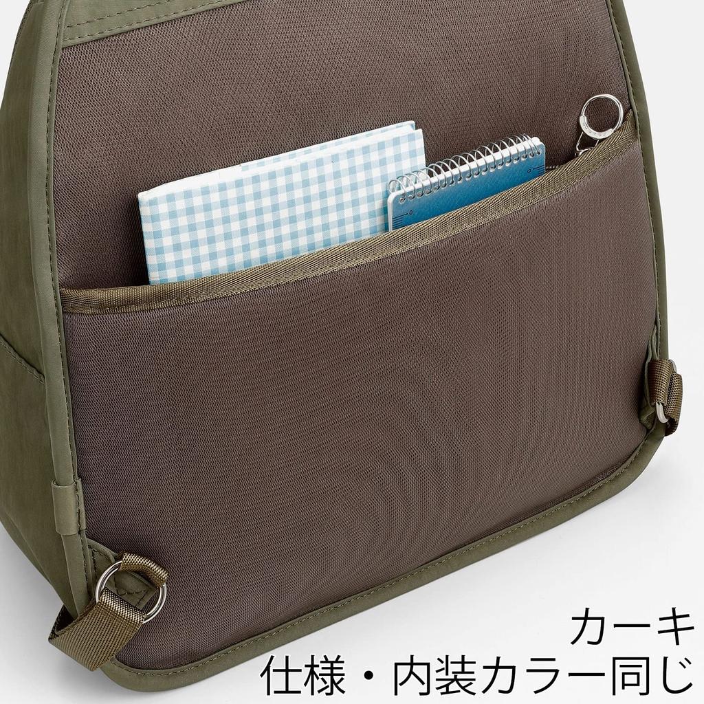 Rucksack Kanana Freeway Backpack A4 Storage 62103 Navy Free Size [Kanana Project] Women's