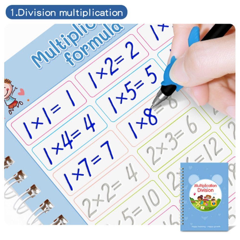 3D Children's Handwriting Book Reusable Writing Exercise Book  Primary School