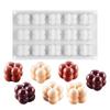 15-Cavity 3D Magic Cube Silicone Mold for Mousse Cake & Candle Making