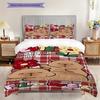 Sweet Sip Rainbow Bedding (1 * duvet cover + 2 * pillowcase, without core) 2D Flat Duvet cover and pillowcase Bedding set Soft and comfortable