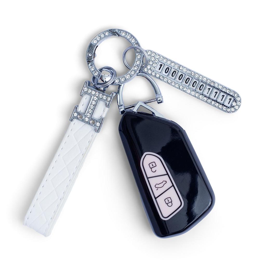 Чехол для ключей для Volkswagen ID3, Golf 8, Range Rover ID4/V6, Lamando L, Teramont X, Passat, Magotan