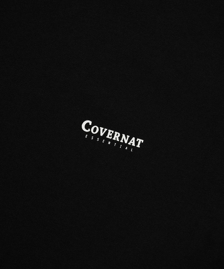 COVERNAT [2 упаковки] Крутая хлопковая футболка Черная+Черная