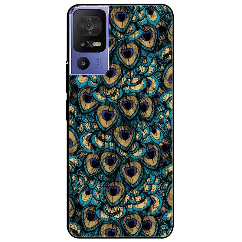Phone Cover For TCL 40 SE Case 6.75'' Silicone Lovely Black Bumper Lion Soft TPU Coque for TCL 40SE Funda for TCL40SE Protector