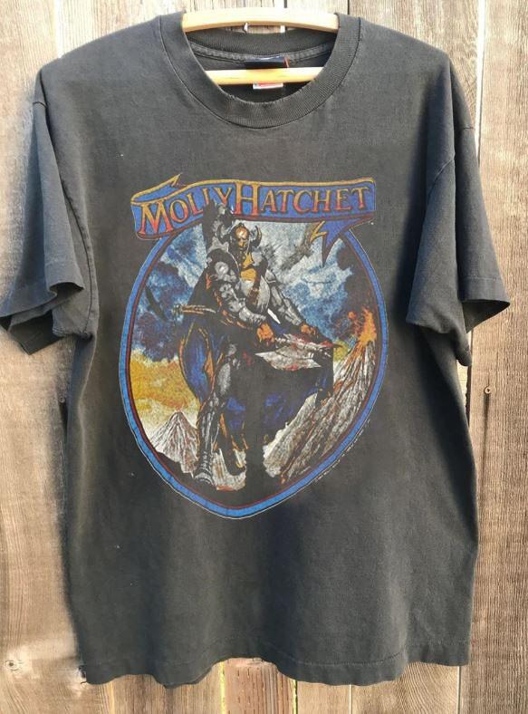 Molly Hatchet The Deed is Done Charcoal Unisex T shirt Men Women WA4185