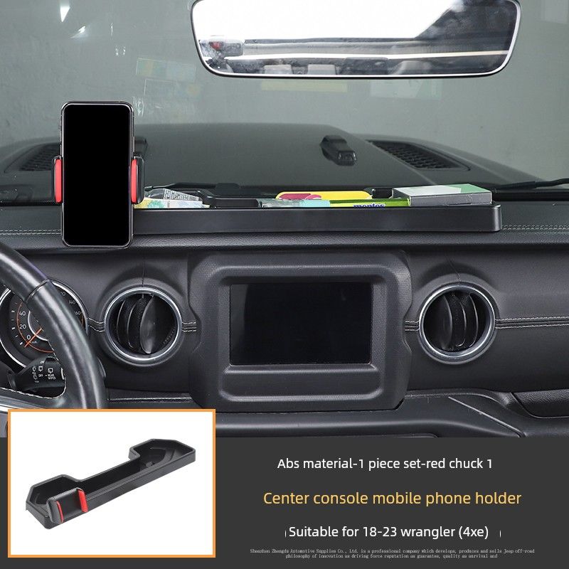 18 Models Wrangler Restoration Metal Walkie-Talkie JL Wrangler Multifunctional Water Cup Bracket Car Phone Holder