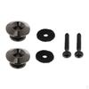 2 Pcs Straplocks Electric Acoustic Guitar Bass Ukulele Strap Locks Button Parts Accessory