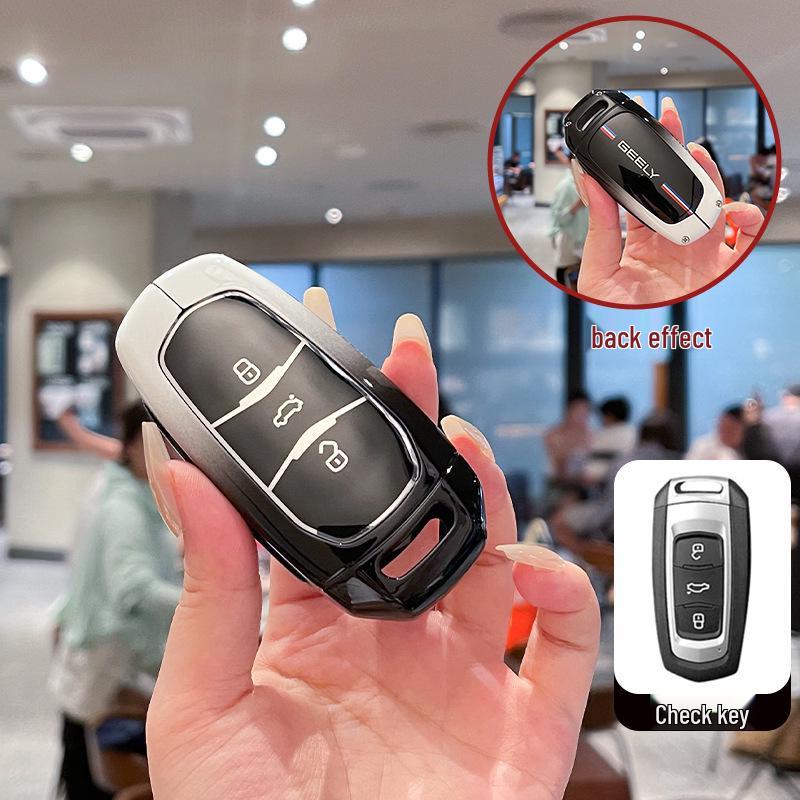 Geely Emgrand Key Cover for Xingrui, Xingyue L, Binrui Cool, Boyue, Binyue, GS Models – Metal Shell