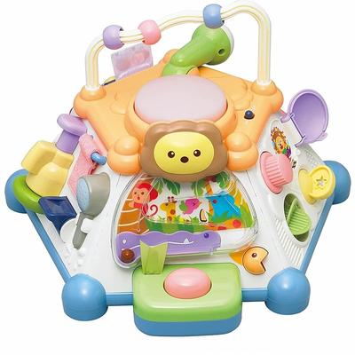 Игрушка Королевское Развлечение и Образовательная! Залипательная Коробка+ (Развивающая игрушка / Пальчиковые игры / Развитие) Милые пастельные цвета (Издает звуки / Светится) Игрушка для младенца для