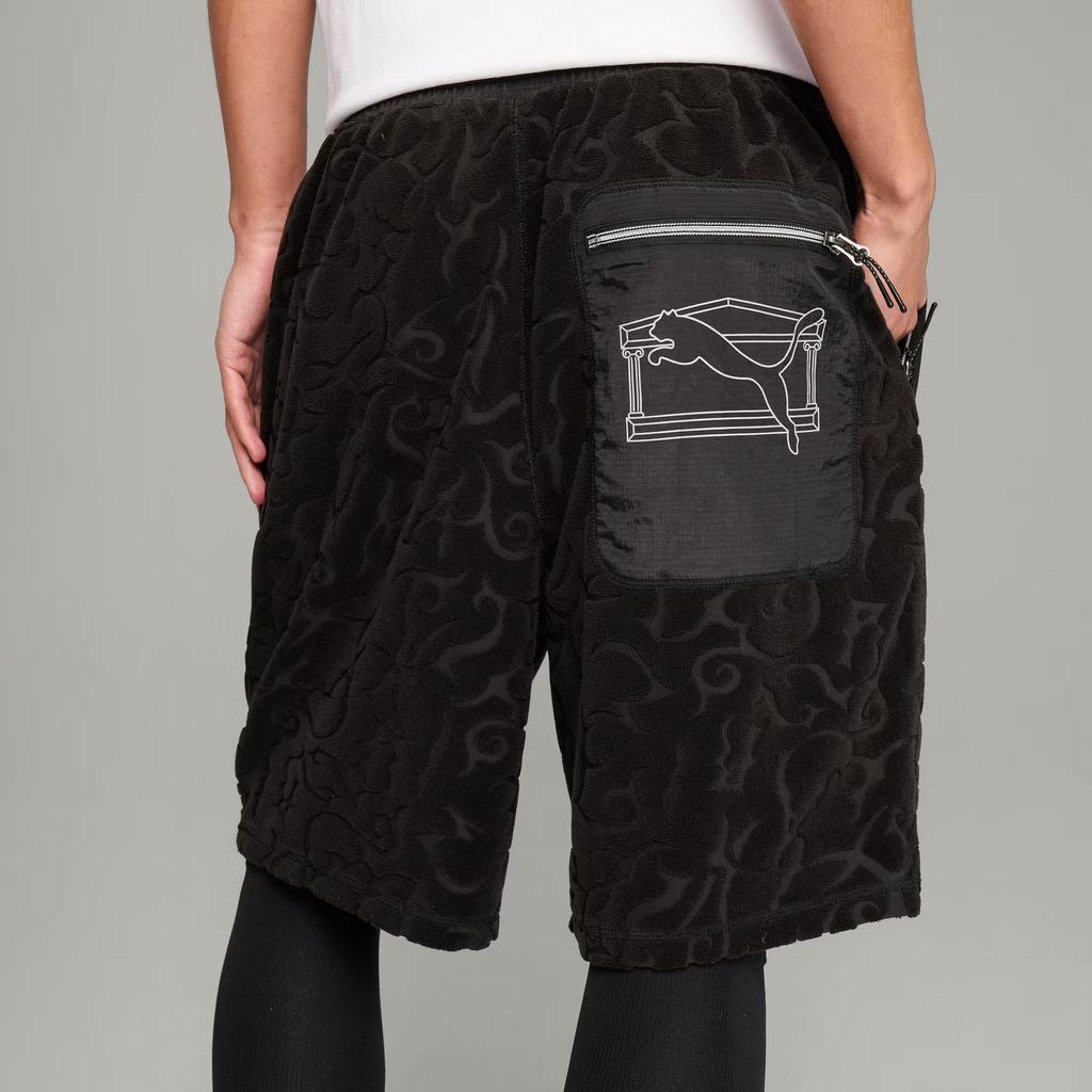 PUMA X Aries Toweling Shorts Unisex 631617-01