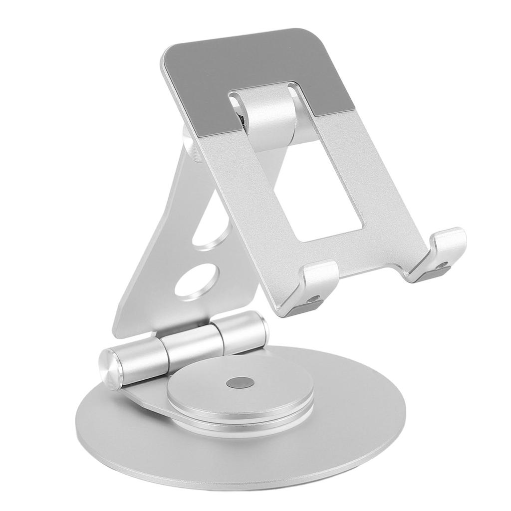 Desk Phone Stand Adjustable Angle Height Prevent Slip Metal Universal Fit Portable Cell Phone Desk H