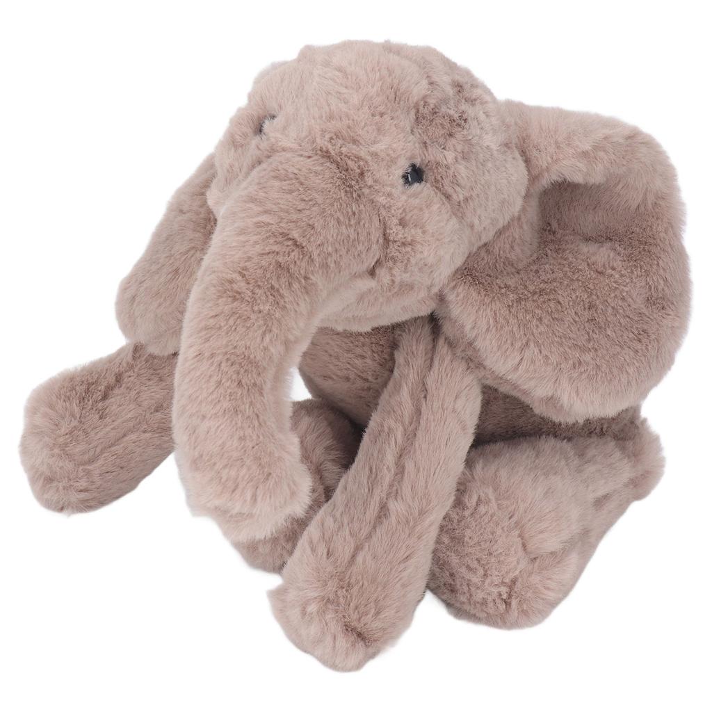 Elephant Plush Toy Cute Soft Cuddly PP Cotton Relieve Stress Stuffed Animal Plush Pillow for