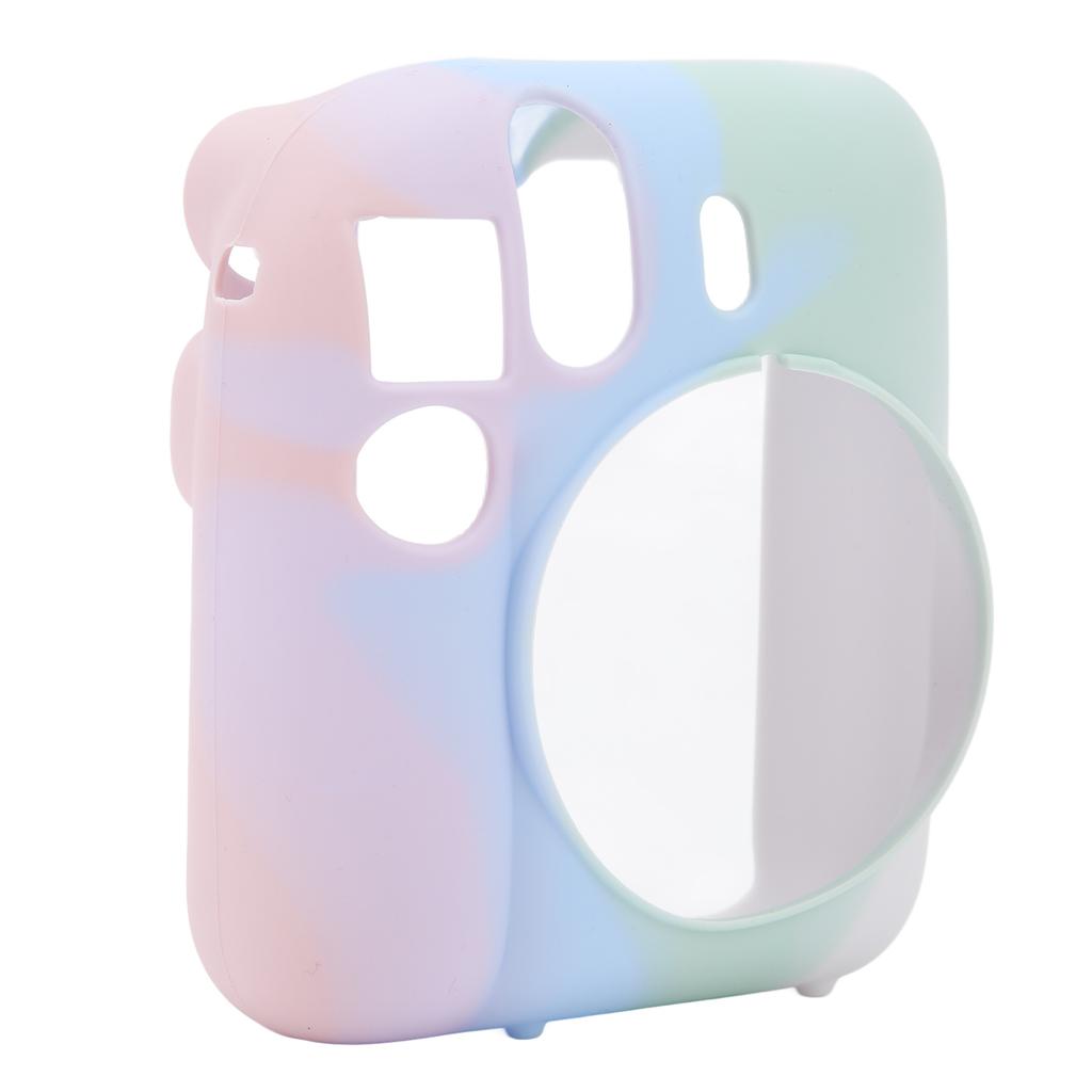 Camera Silicone Protective Case High Elasticity Strong Resilience Soft Housing Shell Fit for Instax Mini 12 Camera