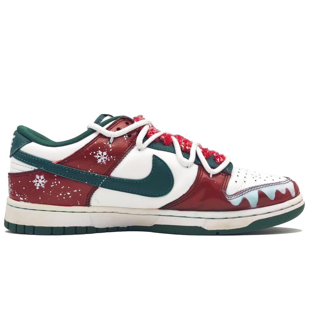 Nike Dunk Low top Skateboard Shoes Unisex Snake Fruit Red DD1391-101(Team400-)
