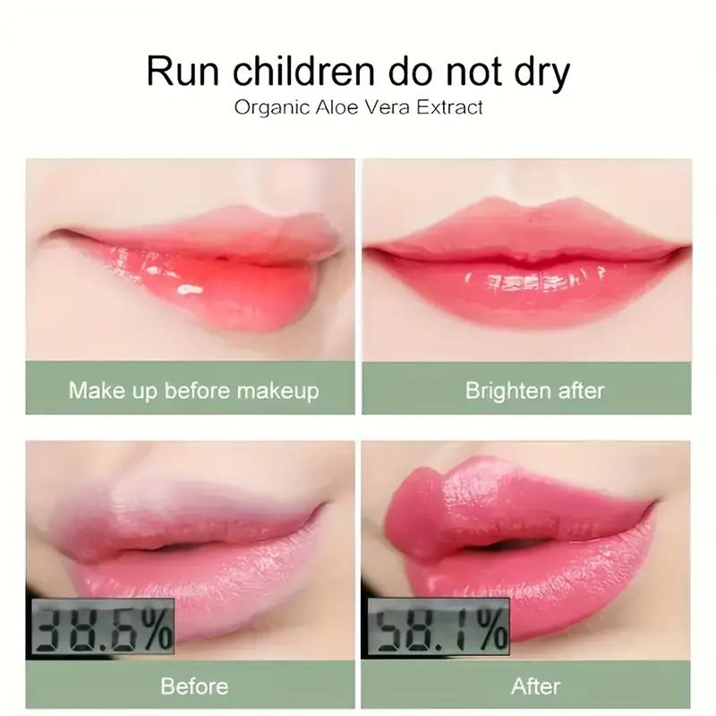 Меняющая цвет губная помада с алоэ вера — стойкий, увлажняющий, водостойкий уход за губами с питательным тонирующим блеском для губ
