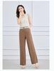 [Wide Leg Pants] Summer Fashion Commuting Elastic Ribbon High Waist slimming pants for children