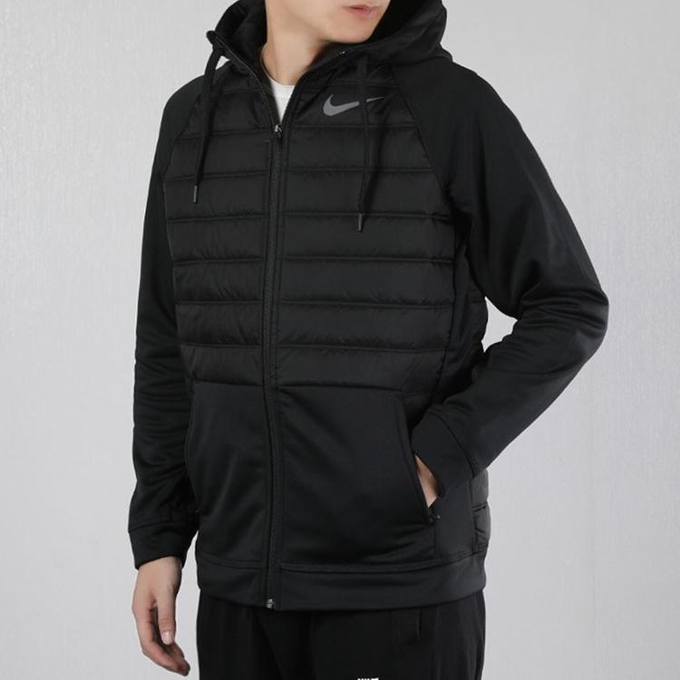 Nike Куртки Мужские Черные С Капюшоном Умеренные Прочие CZ4342-010