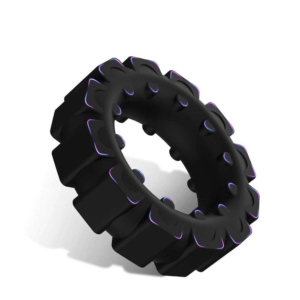 BDSM Sex Toy Tyre Shape Penis Ring Retarded Ejaculation Cock Rings 3 Colour Semen Lock Rings Delayed Erotic Adult Toys Men Gay