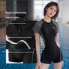 LI-NING Women's Professional Training One-Piece Flat-Leg Swimsuit 2026