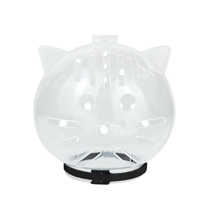 Cat Dog Anti-bite Helmet Breathable Space Hood Pet Post-operative Anti Lick Head Cover Bath Nail Trimming Elizabeth Collar