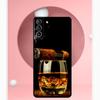 Чехол для сигары и виски для Samsung Galaxy S24 S23 Ultra S22 S20 FE S21 FE Note 10 20 S8 S9 S10 Plus