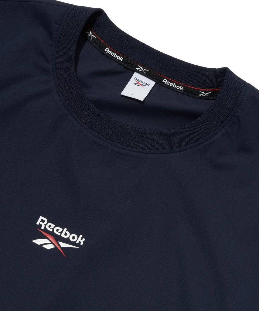 Reebok Revival Стрейч Короткий рукав Трасса - Темно-синий