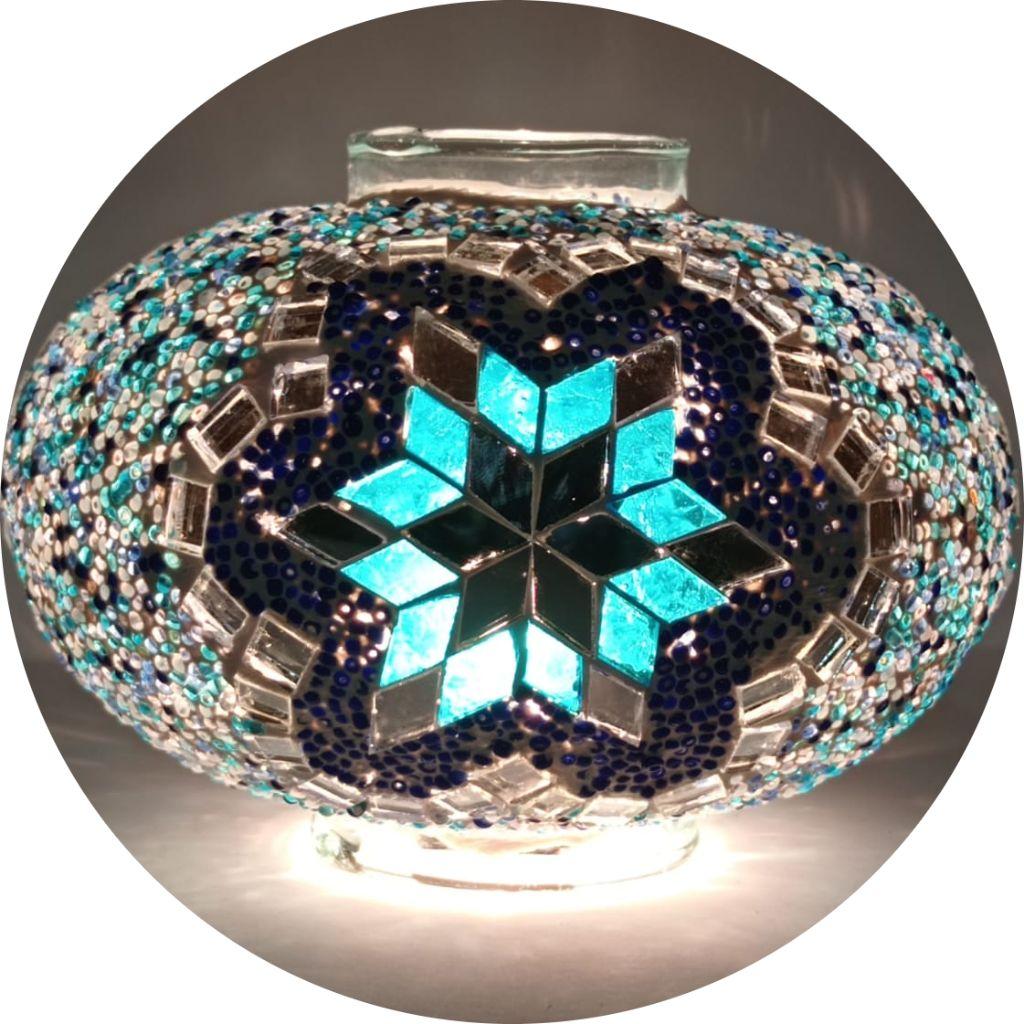 Абажур ручной работы Турецкая марокканская красочная мозаика из стекла Античная лампа Мозаичная лампа Османская аутентичная люстра Старинная лампа Ночная лампа,