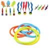 Захватывающие игрушки для подводного плавания для детей с красочными кольцами и торпедами для игры в бассейне