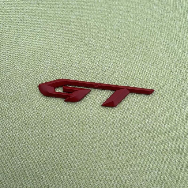 Автомобильный 3D импортная версия GT улучшенный и модифицированный металлический логотип автомобиля, декоративная наклейка на крыло кузова, боковая наклейка, наклейка на заднюю часть