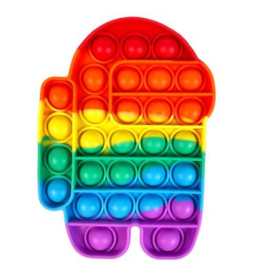 ROBOT PLAZA Push Pop Bubble Toy Развивающая игрушка для детей (Пришелец)