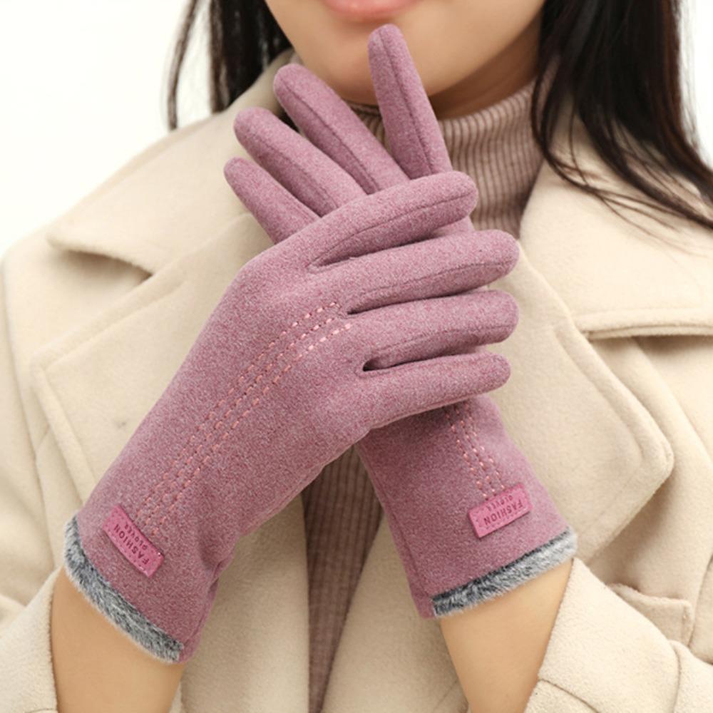 Warm Winter Gloves Touchable Screen Driving Mittens Hot Sale Skiing Gloves  Cycling Driving
