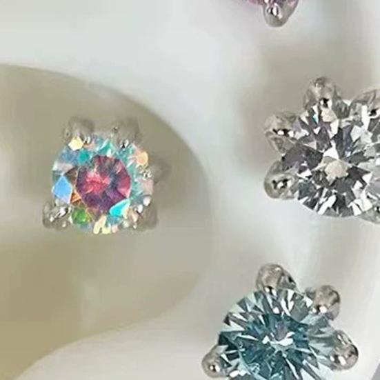 1 шт. серьги-гвоздики в форме драконьего когтя с кубическим цирконием, серьги-гвоздики из гальванического сплава, украшения для мочки уха для свиданий, повседневной носки, банкета, танцев