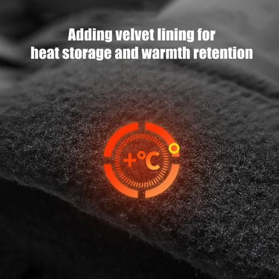 Водонепроницаемые термоперчатки для мужчин и женщин, теплые перчатки с сенсорным экраном, ветрозащитные перчатки с нескользящей ладонью для езды на велосипеде, катания на лыжах, пеших прогулок