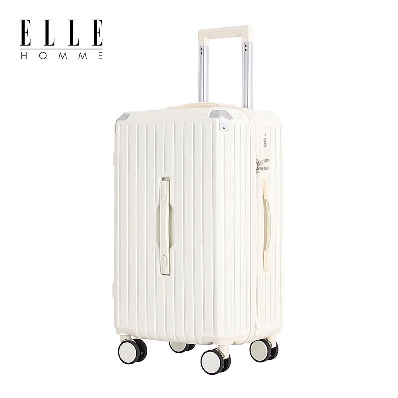 Модный чемодан-спиннер с функцией зарядки ELLE HOMME EH2406