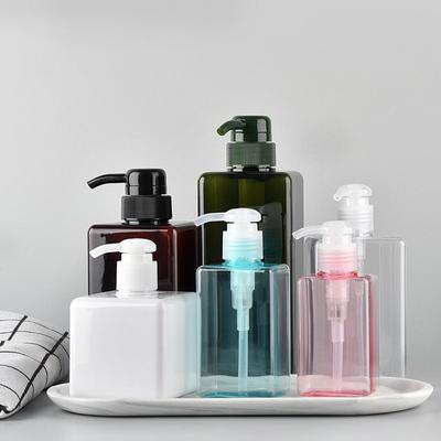100-650 мл квадратная бутылка жидкого мыла взбитый мусс точки розлива шампунь лосьон гель для душа насос дозатор для мыла Bottlesnding