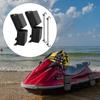 Boat Bumpers Pontoon Boat Dock Bumpers Shock-Proof Flat Motorboat Docking Fenders for Pontoon Marine Wakeboarding Yachting