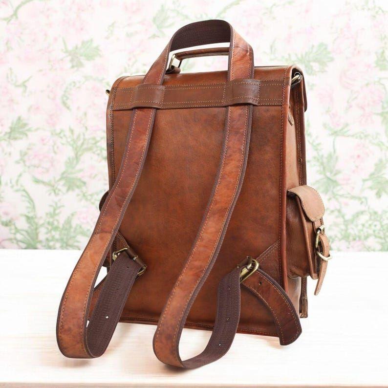 Кожаный рюкзак в подарок для него/нее, Кожаная сумка для ноутбука, Рюкзак, Сумка-мессенджер через плечо, Подарок шаферу, Подарок учителю