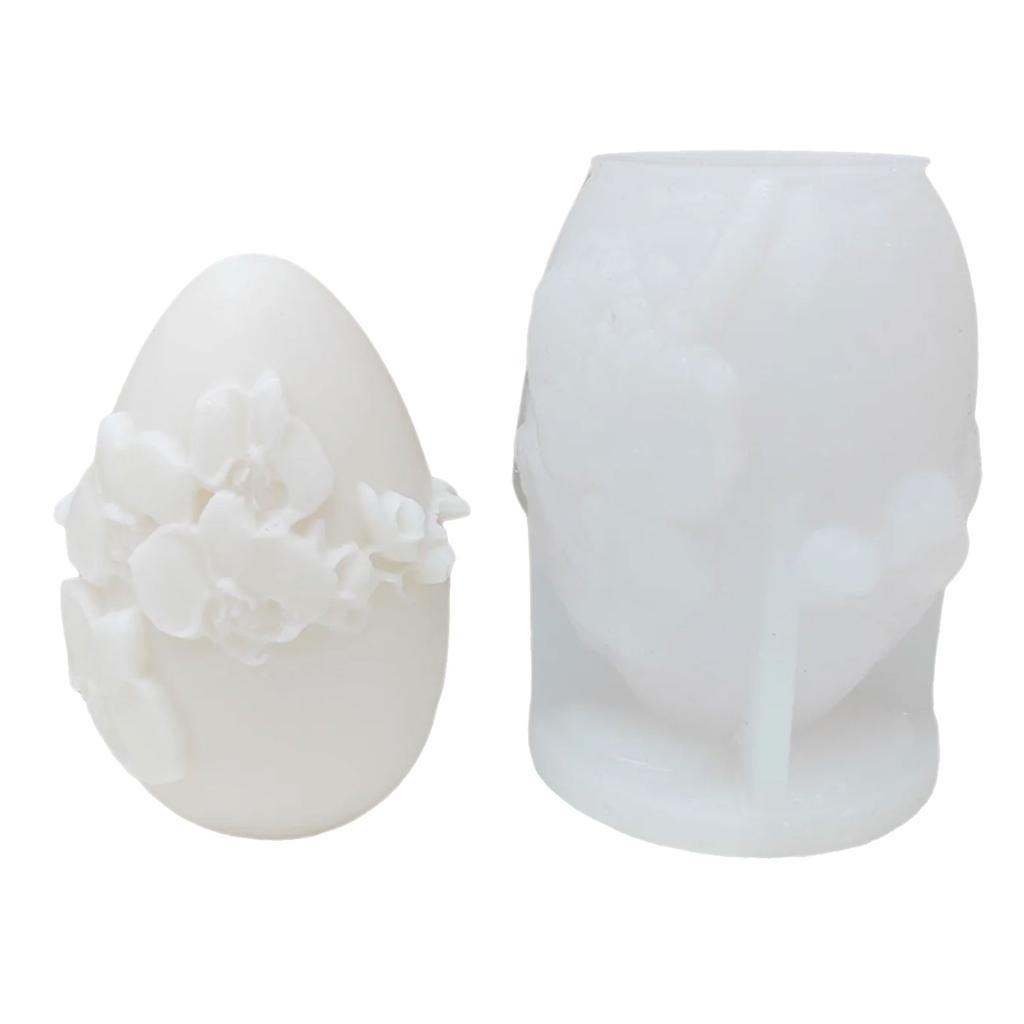 Easter Themed Silicone Candle Molds Chocolate Fondant Silicone Molds for Epoxy Resin Candle Soap Home Decoration