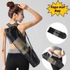 Yoga Mat Mesh Bag Portable Breathable Sports Bag with Adjustable Shoulder Straps Carry Storage Bag Fits Most Yoga Mats