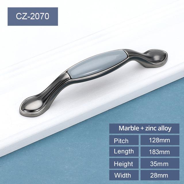 Синие керамические антикварные ручки для кухонных ящиков, винтажные ручки, ручки и ручки для шкафов, металлическая фурнитура для мебели