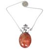 Sunstone Gemstone Mother's Day Ethnic Handmade Silver Jewelry Necklace 20 In