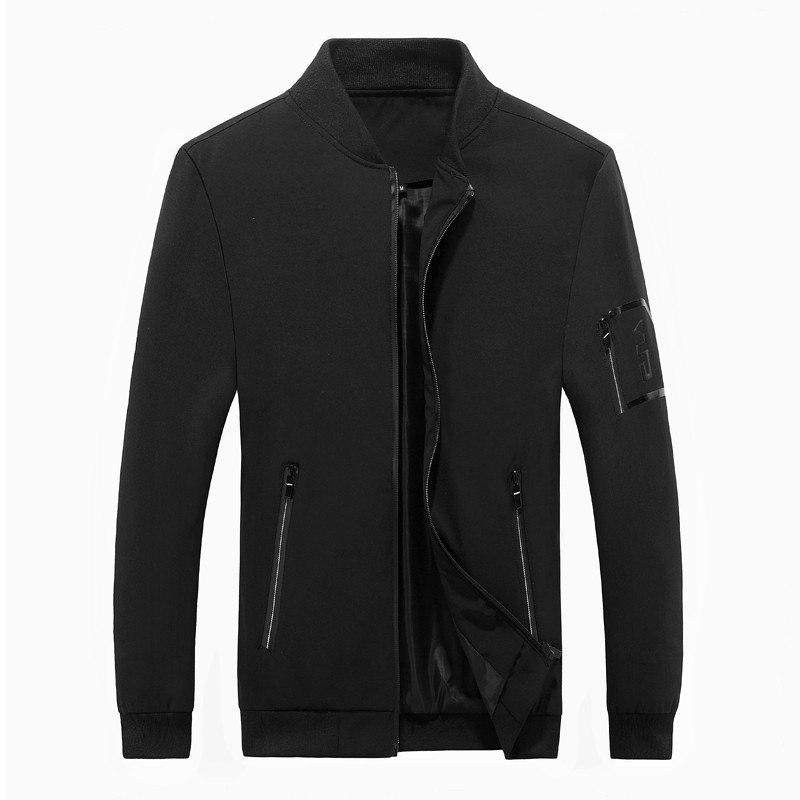 Plus Size 6XL 7XL 8XL Jacket Men's Fashion Spring Jacket Men's Bomber Jacket Casual Outerwear