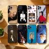 1-1 шт. Чехол для телефона S-Singer Michael Jackson Для iPhone17,16,15,14,13,12,Plus,Pro Max, 5G Другие Мягкий Черный Чехол