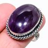 Sage Amethyst Gemstone 925 Sterling Silver Jewelry Ring Size 9 Z4u64