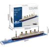 Lego-Compatible Titanic Model - High Difficulty Puzzle Building Blocks for Boys