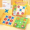 Children's Book XO Triple Tic-tac-toe Children's Early Education Entertainment Leisure Game Board Game Building Block Educational Toys