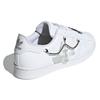 Adidas Originals Superstar Series Synthetic Leather Low-Top Sneakers Women Sneakers White Silver Gray GZ8404
