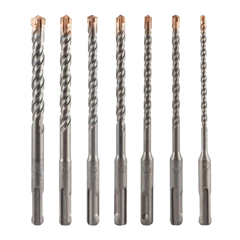Профессиональное сверло Уникальное сверло SDS Plus Hammers для бетона, кирпича, камня, сверления, бетона, набор инструментов для кладки