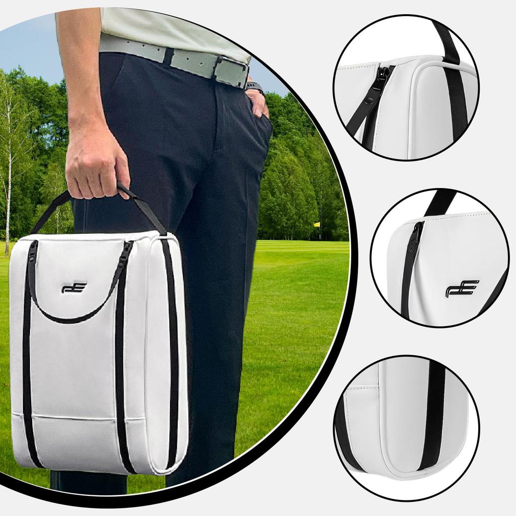 Golf Shoes Bag Organizer Storage Bag Supplies Stylish Shoe Carry Bag Shoe Carrier Pouch for Running Gym Sports Travel Outdoor