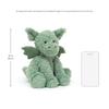 JELLYCAT Fuddlewuddle Дракон Средний Плюшевый Дракон (FW6DG)