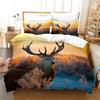 David's Deer Giraffe 3D Printed Bedding Set Duvet Covers Pillowcases Comforter Bedding Set Bedclothes Bed Linen 02